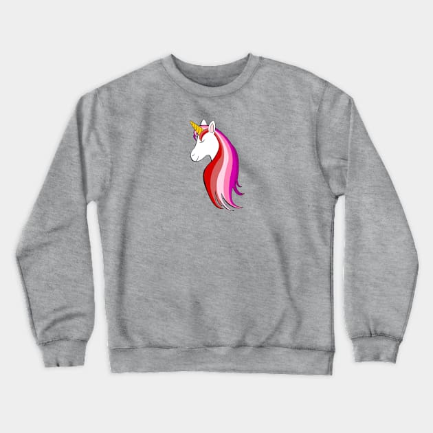 Unicorn Crewneck Sweatshirt by traditionation
